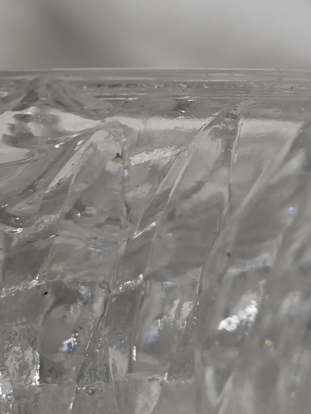 Vintage Crystal Ring Holder Jewelry Stand - Clear